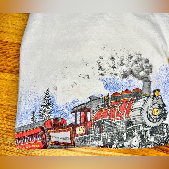California Fort Bragg Skunk Train T-shirt - Picture 8 of 8